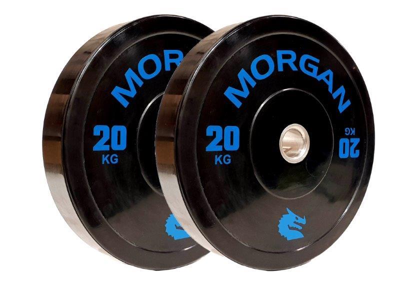 Morgan 100KG Olympic Bumper Plate Pack
