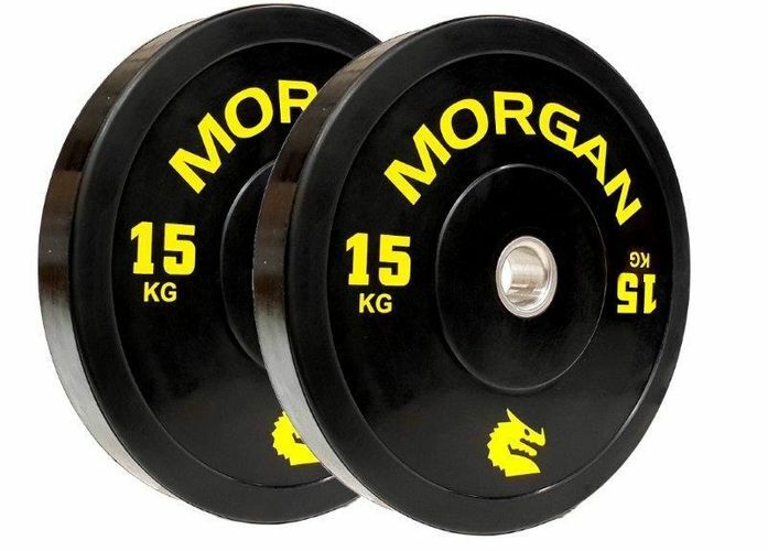 Morgan Olympic Bumper Plates (Pair) 5 - 25kg