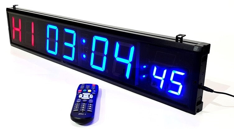 Morgan 8-Digit LED Cross Functional Fitness Interval Timer