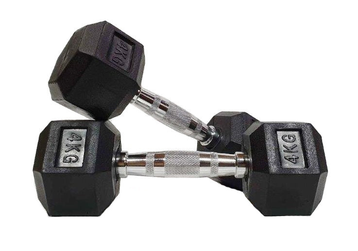Morgan Rubber Hex 1-10KG (110KG Set)