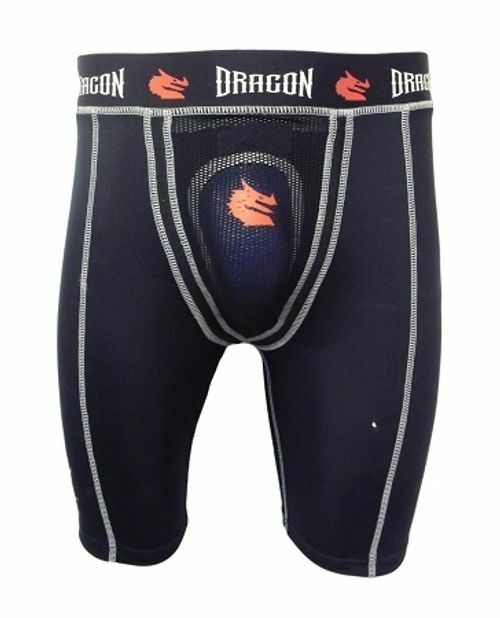 Morgan Dragon Compression Shorts with Tri-Flex Groin Cup