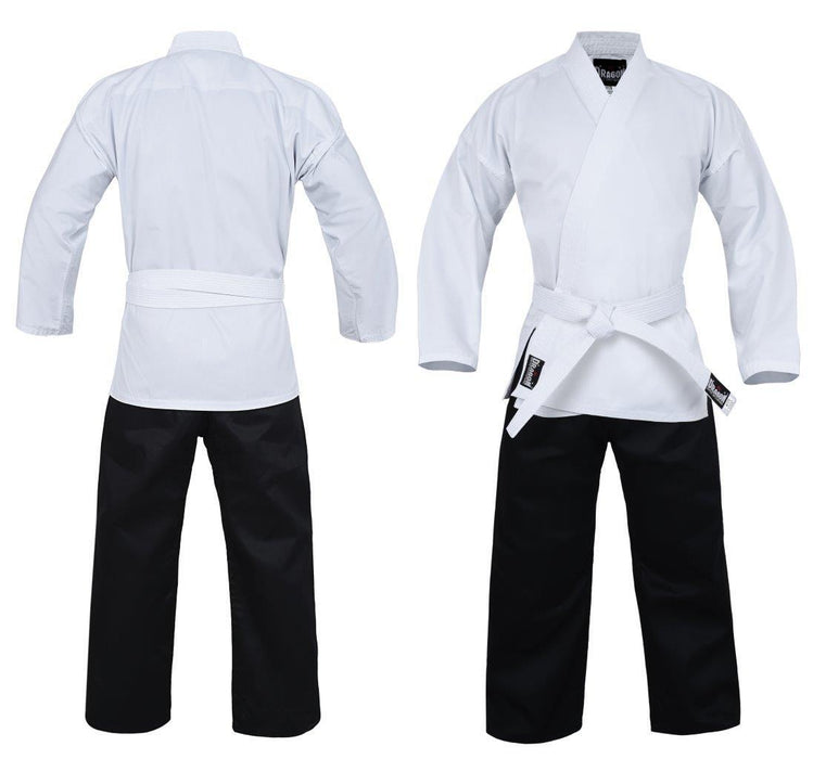 Morgan Dragon Karate Salt & Pepper Uniform