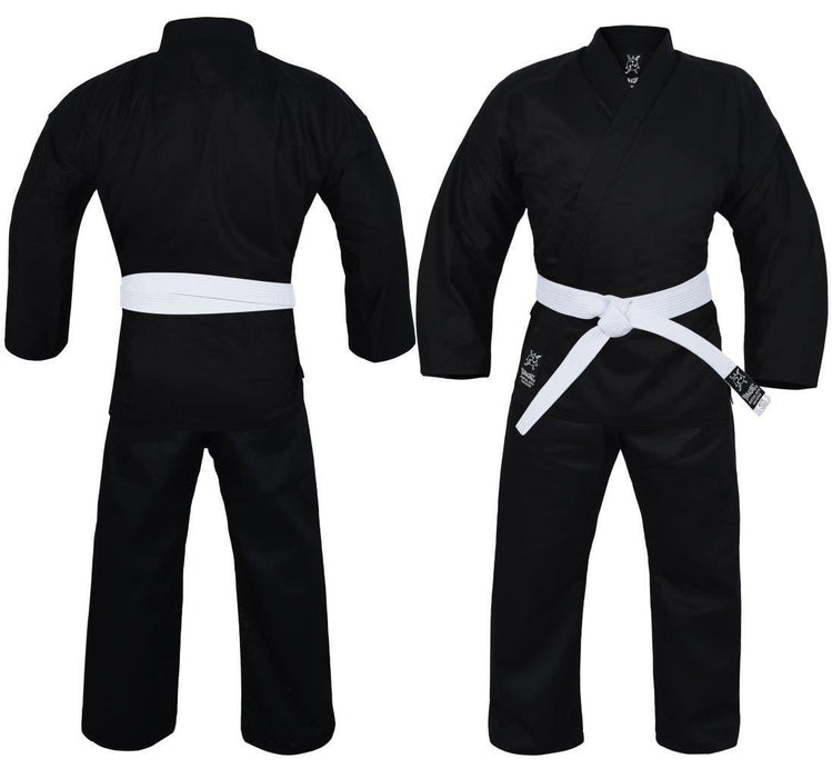 Morgan Yamasaki pro black karate uniform (10oz)