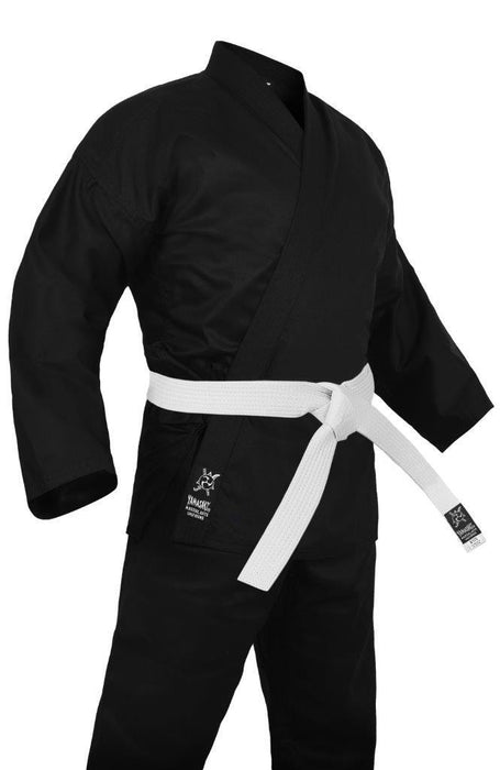 Morgan Yamasaki pro black karate uniform (10oz)