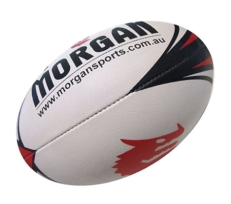 Morgan Match 4-Ply Rugby League Ball