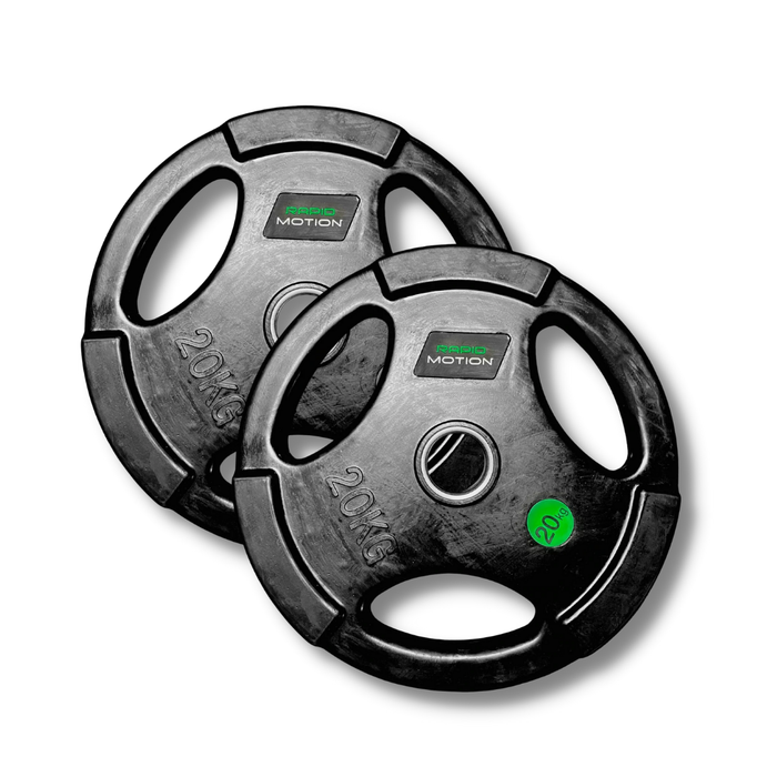 Morgan Rapid Motion Olympic Rubber Weight Plates