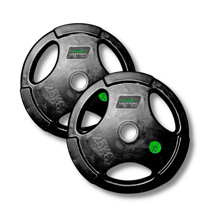 Morgan Rapid Motion Olympic Rubber Weight Plates