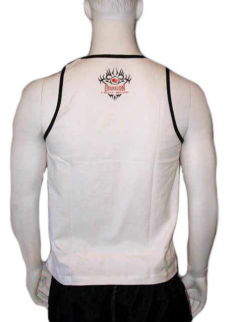 Morgan Dragon Singlet - White